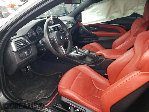2018 BMW M4 with VIN WBS4Y9C53JAC86052, listed as a Copart auction lot 37065443 with 14,598 mi miles. Bid and sale history available at carsss.com. Image 7.