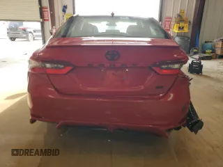 2022 Toyota Camry SE with VIN 4T1G11AK4NU070761, listed as a Copart auction lot 50197125 with 32,658 mi miles and Clean Title. Bid and sale history available at DreamBid. Image 6.