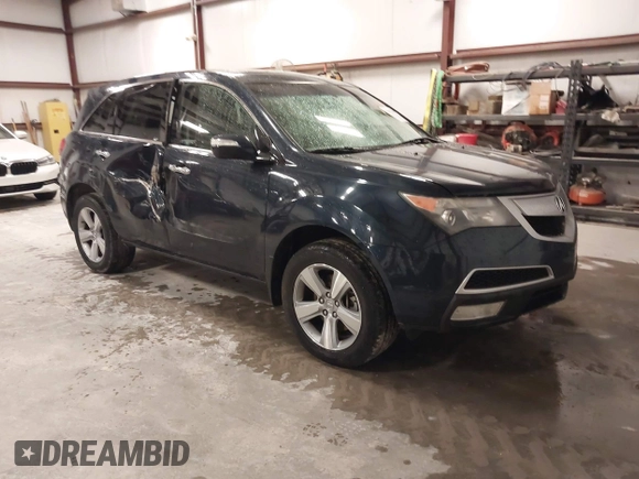 2010 Acura MDX with VIN 2HNYD2H28AH531382, listed as a IAAI auction lot 41829002 with 101,730 mi miles. Bid and sale history available at carsss.com. Image 1.