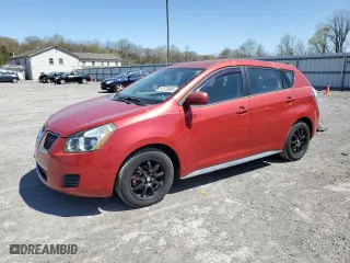 2009 Pontiac Vibe w/1SA with VIN 5Y2SP67859Z455275, listed as a Copart auction lot 53578865 with 139,073 mi miles and Salvage Title. Bid and sale history available at carsss.com. Image 1.