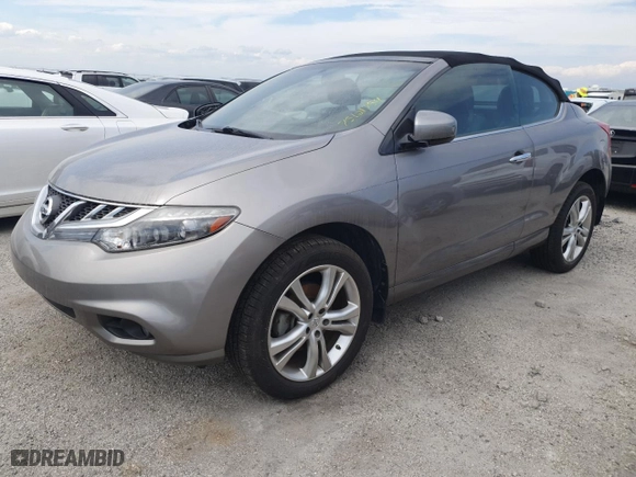 2011 Nissan Murano CrossCabriolet with VIN JN8AZ1FY1BW000624, listed as a Copart auction lot 75121754 with NaN miles and Non Repairable. Bid and sale history available at carsss.com. Image 1.
