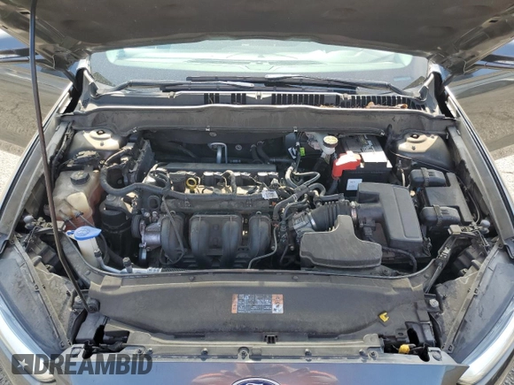 2015 Ford Fusion SE with VIN 1FA6P0H72F5120973, listed as a Copart auction lot 59410355 with 132,470 mi miles and Salvage title. Bid and sale history available at DreamBid. Image 11.