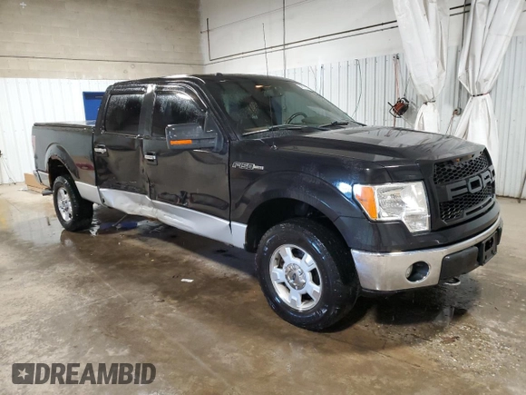 2012 Ford F-150 XL with VIN 1FTFW1EF3CFC38227, listed as a Copart auction lot 54176145 with 161,670 mi miles and Salvage Title. Bid and sale history available at carsss.com. Image 4.
