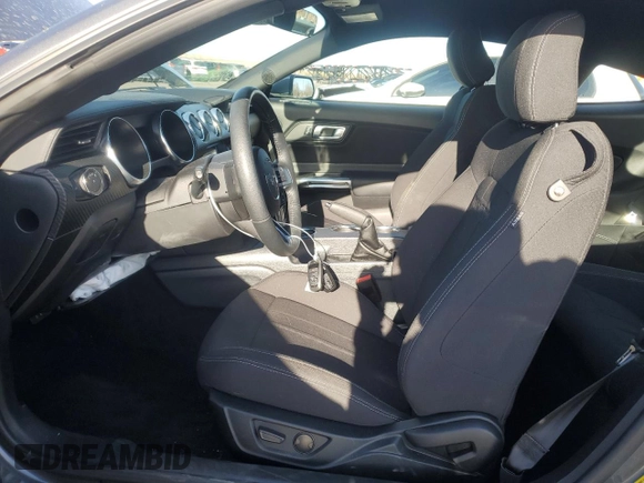 2022 Ford Mustang EcoBoost with VIN 1FA6P8TH0N5150731, listed as a Copart auction lot 48002265 with 2,615 mi miles and Salvage Title. Bid and sale history available at carsss.com. Image 7.