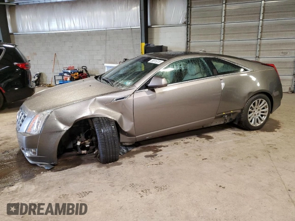 2014 Cadillac CTS Performance with VIN 1G6DG1E32E0166570, listed as a Copart auction lot 58815315 with 46,870 mi miles and Salvage title. Bid and sale history available at DreamBid. Image 1.