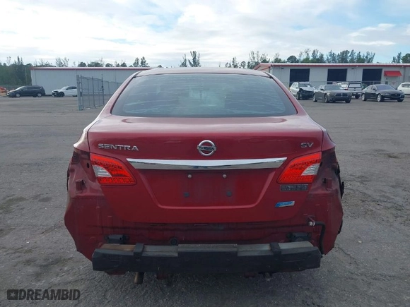 2014 Nissan Sentra SV with VIN 3N1AB7AP7EL644787, listed as a IAAI auction lot 41361432 with 192,422 mi miles. Bid and sale history available at carsss.com. Image 16.