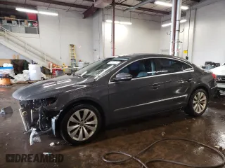 2012 Volkswagen CC Sport PZEV with VIN WVWMP7AN7CE552666, listed as a Copart auction lot 44646735 with 133,558 mi miles and Salvage Title. Bid and sale history available at carsss.com. Image 1.