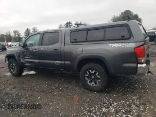 2017 Toyota Tacoma SR5 with VIN 3TMDZ5BN0HM021436, listed as a Copart auction lot 51812125 with 123,812 mi miles and Salvage Title. Bid and sale history available at carsss.com. Image 2.