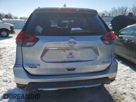 2018 Nissan Rogue SV with VIN JN8AT2MV2JW318394, listed as a Copart auction lot 88117975 with 108,361 mi miles and Salvage Title. Bid and sale history available at carsss.com. Image 6.