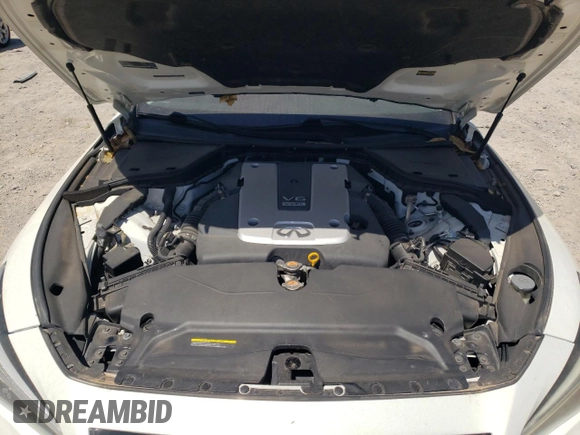 2014 Infiniti Q50 Sport with VIN JN1BV7AR4EM688426, listed as a Copart auction lot 57449405 with 125,605 mi miles and Salvage title. Bid and sale history available at DreamBid. Image 11.