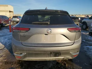 2021 Buick Envision Preferred with VIN LRBFZMR49MD098164, listed as a Copart auction lot 89027395 with 72,990 mi miles and Salvage Title. Bid and sale history available at carsss.com. Image 6.