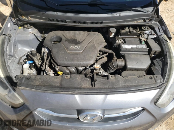 2015 Hyundai Accent GLS with VIN KMHCT4AE7FU839694, listed as a Copart auction lot 47305095 with 140,715 mi miles and Salvage Title. Bid and sale history available at DreamBid. Image 12.