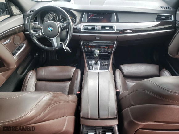 2015 BMW 5 Series Gran Turismo 550i xDrive with VIN WBA5M0C58FD085038, listed as a Copart auction lot 42856525 with NaN miles and Salvage Title. Bid and sale history available at carsss.com. Image 8.