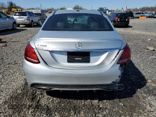 2016 Mercedes-Benz C 450 AMG with VIN 55SWF6EB4GU133361, listed as a Copart auction lot 52425485 with 101,079 mi miles and Salvage title. Bid and sale history available at DreamBid. Image 6.