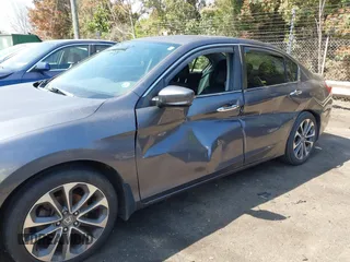 2014 Honda Accord Sedan Sport with VIN 1HGCR2F52EA026832, listed as a IAAI auction lot 41900260 with 126,858 mi miles. Bid and sale history available at carsss.com. Image 6.