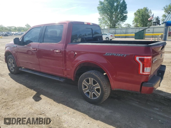 2017 Ford F-150 XL с VIN 1FTEW1CF2HKE45964, выставлен на аукционе Copart как лот 54047535 с пробегом 114 973 миль миль и Списание • Salvage title. История ставок и продаж доступна на DreamBid. Изображение 2.