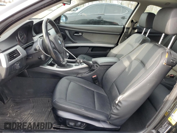 2009 BMW 3 Series 335i xDrive with VIN WBAWC73549E063570, listed as a Copart auction lot 48455575 with 127,726 mi miles and Salvage Title. Bid and sale history available at carsss.com. Image 7.