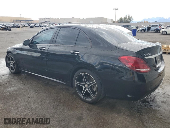 2016 Mercedes-Benz C 450 AMG with VIN 55SWF6EB6GU115637, listed as a Copart auction lot 48511815 with 118,824 mi miles and Clean Title. Bid and sale history available at carsss.com. Image 2.