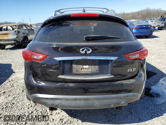 2013 Infiniti FX with VIN JN8CS1MU5DM142289, listed as a Copart auction lot 47363945 with Not provided miles and Salvage title. Bid and sale history available at DreamBid. Image 6.