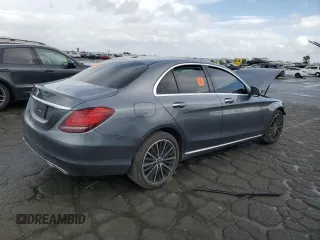 2020 Mercedes-Benz C 300 with VIN W1KWF8DB5LR599664, listed as a Copart auction lot 44946155 with 71,311 mi miles and Salvage Title. Bid and sale history available at DreamBid. Image 3.