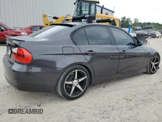 2008 BMW 3 Series 328i with VIN WBAVA33538K054935, listed as a Copart auction lot 60644785 with 308,200 mi miles and Salvage title. Bid and sale history available at DreamBid. Image 3.