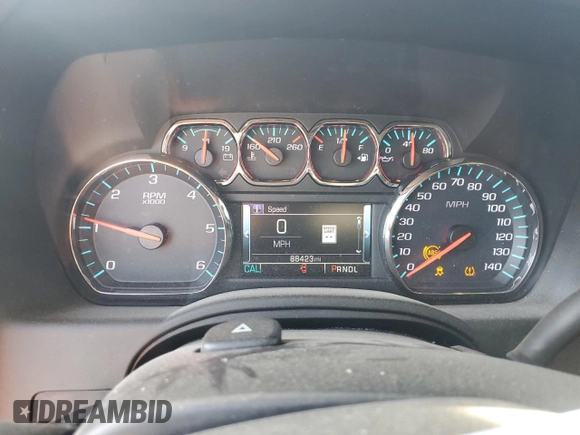 2018 Chevrolet Tahoe LT with VIN 1GNSCBKC5JR396224, listed as a Copart auction lot 56687355 with 88,423 mi miles and Salvage title. Bid and sale history available at DreamBid. Image 9.
