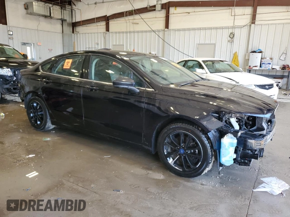 2020 Ford Fusion SE with VIN 3FA6P0HD4LR162494, listed as a Copart auction lot 48019175 with 71,534 mi miles and Salvage Title. Bid and sale history available at DreamBid. Image 4.