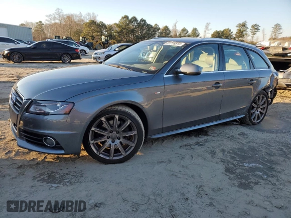 2012 Audi A4 2.0T Premium Plus with VIN WAUWFAFLXCA114521, listed as a Copart auction lot 87716815 with 72,152 mi miles and Salvage Title. Bid and sale history available at carsss.com. Image 1.