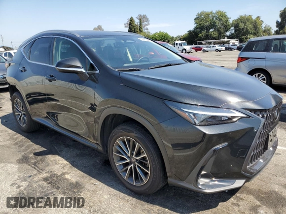 2023 Lexus NX 250 with VIN JTJADCAZ8P5013371, listed as a Copart auction lot 60259445 with 60,093 mi miles and Salvage title. Bid and sale history available at DreamBid. Image 4.