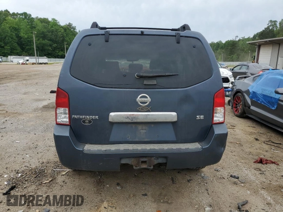 2005 Nissan Pathfinder LE z VIN 5N1AR18U95C706750, wystawiony jako Copart lot #81186314 z przebiegiem 259 815 mil mil oraz Szkoda całkowita • Salvage title. Historia ofert i sprzedaży dostępna na DreamBid. Obrazek 6.