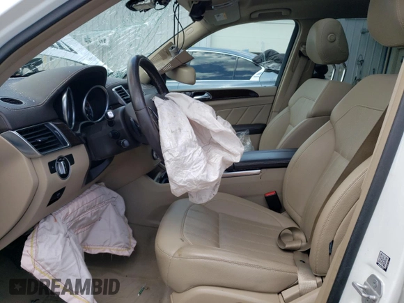 2016 Mercedes-Benz GL with VIN 4JGDF6EE4GA663059, listed as a Copart auction lot 59437064 with 0 mi miles and Salvage Title. Bid and sale history available at carsss.com. Image 7.