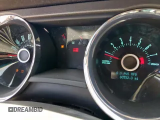 2013 Ford Mustang GT with VIN 1ZVBP8CF0D5266823, listed as a Copart auction lot 56985855 with 80,552 mi miles and Salvage title. Bid and sale history available at DreamBid. Image 9.