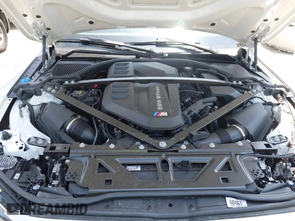 2022 BMW M4 Competition z VIN WBS33AZ04NCJ20752, wystawiony jako IAAI lot #42153801 z przebiegiem 9 523 mil mil oraz . Historia ofert i sprzedaży dostępna na DreamBid. Obrazek 10.