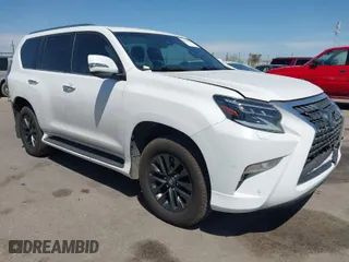 2021 Lexus GX with VIN JTJAM7BX2M5272499, listed as a IAAI auction lot 42014680 with 90,550 mi miles. Bid and sale history available at carsss.com. Image 1.