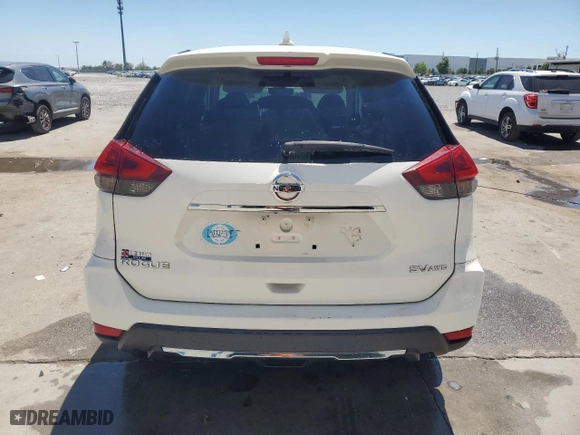 2018 Nissan Rogue S with VIN 5N1AT2MV2JC792614, listed as a Copart auction lot 53339565 with 135,142 mi miles and Salvage Title. Bid and sale history available at carsss.com. Image 6.