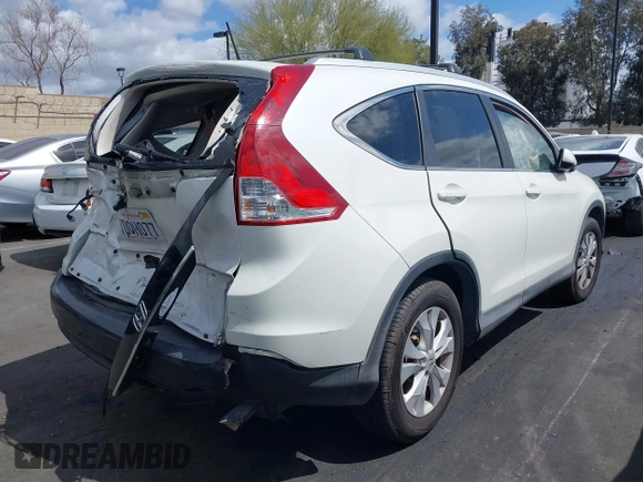 2014 Honda CR-V EX-L with VIN 5J6RM3H75EL011784, listed as a IAAI auction lot 41858861 with 236,805 mi miles and . Bid and sale history available at carsss.com. Image 4.