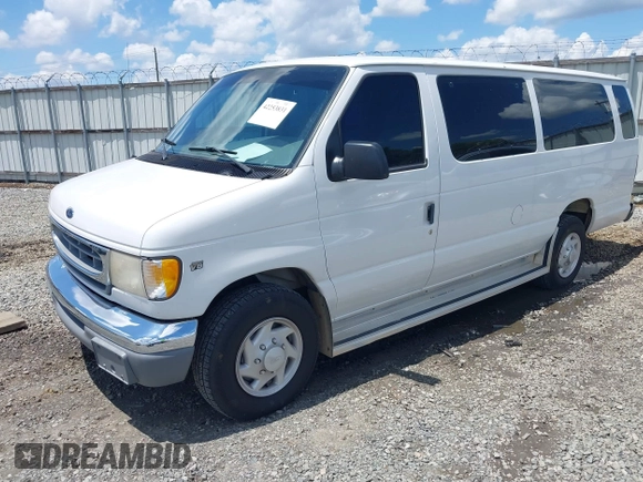 1999 Ford Econoline Passenger XL with VIN 1FBSS31L3XHB14197, listed as a IAAI auction lot 42253831 with 41,664 mi miles and . Bid and sale history available at DreamBid. Image 2.