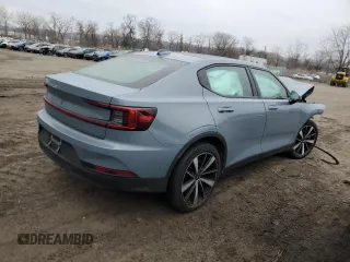 2022 Polestar 2 with VIN LPSED3KA3NL076196, listed as a Copart auction lot 42869655 with Not Provided miles and Salvage Title. Bid and sale history available at carsss.com. Image 3.