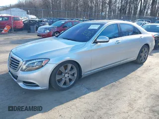 2015 Mercedes-Benz S 550 with VIN WDDUG8FBXFA084888, listed as a IAAI auction lot 41636873 with 159,841 mi miles and . Bid and sale history available at carsss.com. Image 2.