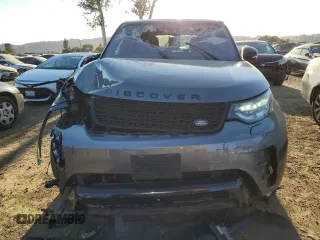 2017 Land Rover Discovery HSE Luxury with VIN SALRHBBV0HA023328, listed as a Copart auction lot 76564334 with 56,693 mi miles and Salvage Title. Bid and sale history available at carsss.com. Image 5.