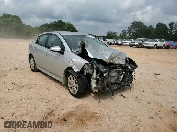 2012 Nissan Sentra SR with VIN 3N1AB6AP7CL776584, listed as a Copart auction lot 59585435 with 121,660 mi miles and Salvage title. Bid and sale history available at DreamBid. Image 13.
