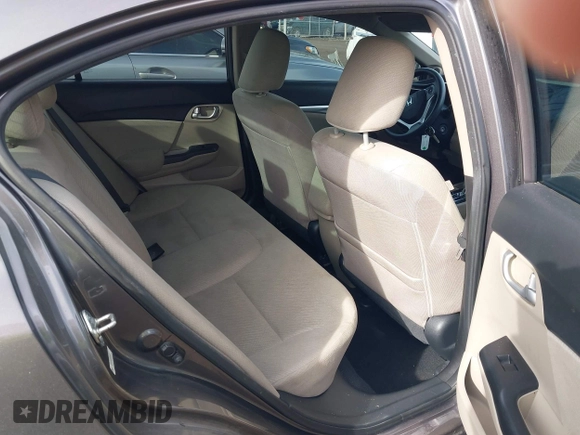 2013 Honda Civic EX with VIN 19XFB2F84DE064987, listed as a IAAI auction lot 41472451 with 118,203 mi miles and . Bid and sale history available at DreamBid. Image 8.