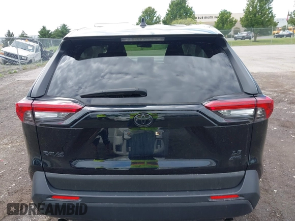 2022 Toyota RAV4 LE with VIN JTMF1RFV6ND088373, listed as a IAAI auction lot 42645055 with 33,048 mi miles and . Bid and sale history available at DreamBid. Image 16.