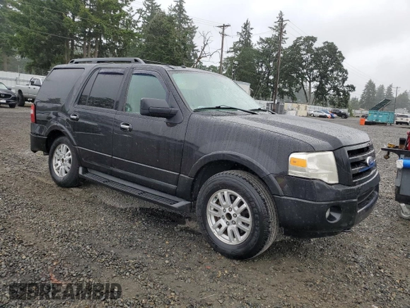 2014 Ford Expedition King Ranch with VIN 1FMJU1J58EEF02298, listed as a Copart auction lot 58672445 with 127,867 mi miles and Salvage title. Bid and sale history available at DreamBid. Image 4.