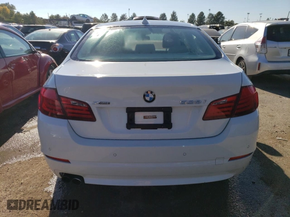 2013 BMW 5 Series 528i xDrive with VIN WBAXH5C55DD113871, listed as a Copart auction lot 73201063 with 71,252 mi miles and Salvage Title. Bid and sale history available at carsss.com. Image 6.