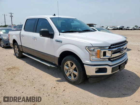 2020 Ford F-150 XL z VIN 1FTEW1CP2LKF02195, wystawiony jako Copart lot #57402265 z przebiegiem 50 022 mil mil oraz Szkoda całkowita • Salvage title. Historia ofert i sprzedaży dostępna na DreamBid. Obrazek 4.