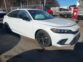 2024 Honda Civic Sport with VIN 2HGFE2F53RH507785, listed as a IAAI auction lot 41226173 with 38,718 mi miles and . Bid and sale history available at DreamBid. Image 1.