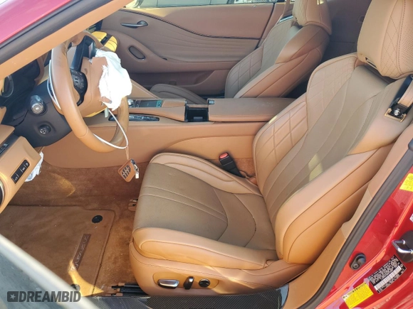 2021 Lexus LC with VIN JTHKPAAY8MA103289, listed as a Copart auction lot 85457204 with NaN miles and Salvage Title. Bid and sale history available at carsss.com. Image 7.