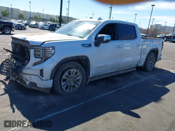 2022 GMC Sierra 1500 with VIN 3GTUUGETXNG640009, listed as a IAAI auction lot 41626847 with 43,537 mi miles and . Bid and sale history available at DreamBid. Image 2.
