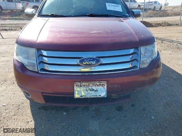 2008 Ford Taurus X Limited with VIN 1FMDK03W68GA11448, listed as a IAAI auction lot 41742657 with 197,694 mi miles. Bid and sale history available at carsss.com. Image 13.